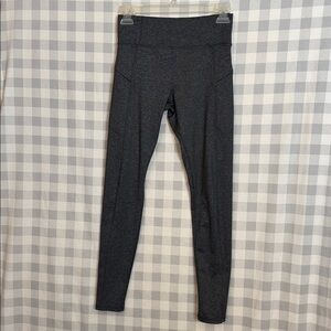 Forever 21 Women’s Athletic Leggings with Pockets, Size XS, Heather Gray